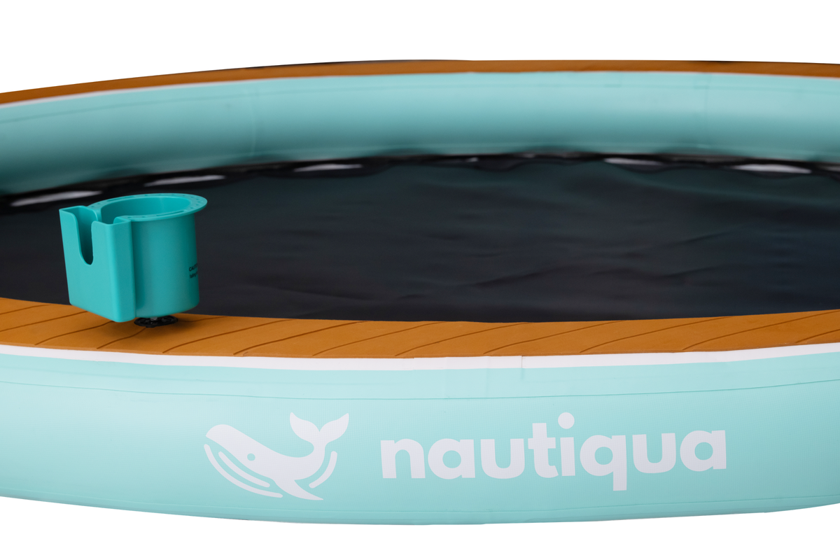 Nautiqua | SANDBAR | Personal Water Hammock, installed in a room