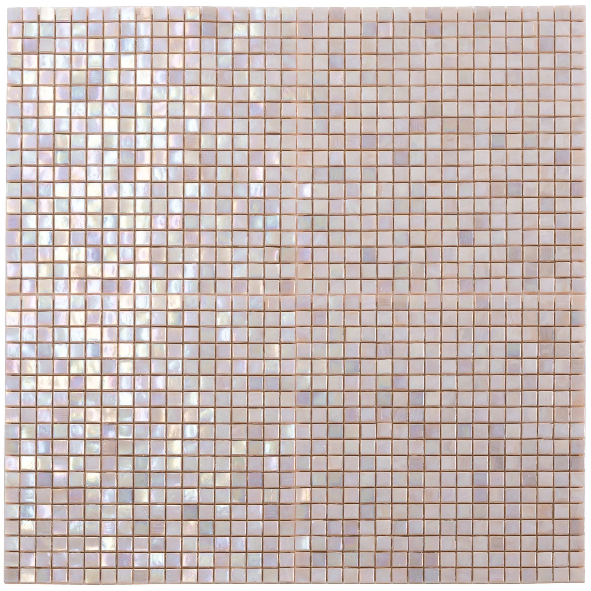 Tuscan Beige 12x12 Glossy Uniform Square Glass Mosaic Tile (20 pack, 18.69 sq ft/case) by Apollo Tile