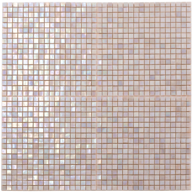 Tuscan Beige 12x12 Glossy Uniform Square Glass Mosaic Tile (20 pack, 18.69 sq ft/case) by Apollo Tile