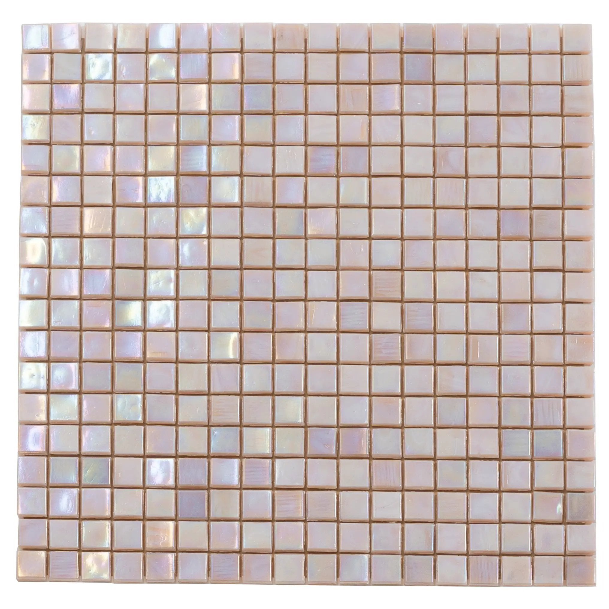 Tuscan Beige 12x12 Glossy Uniform Square Glass Mosaic Tile (20 pack, 18.69 sq ft/case) by Apollo Tile