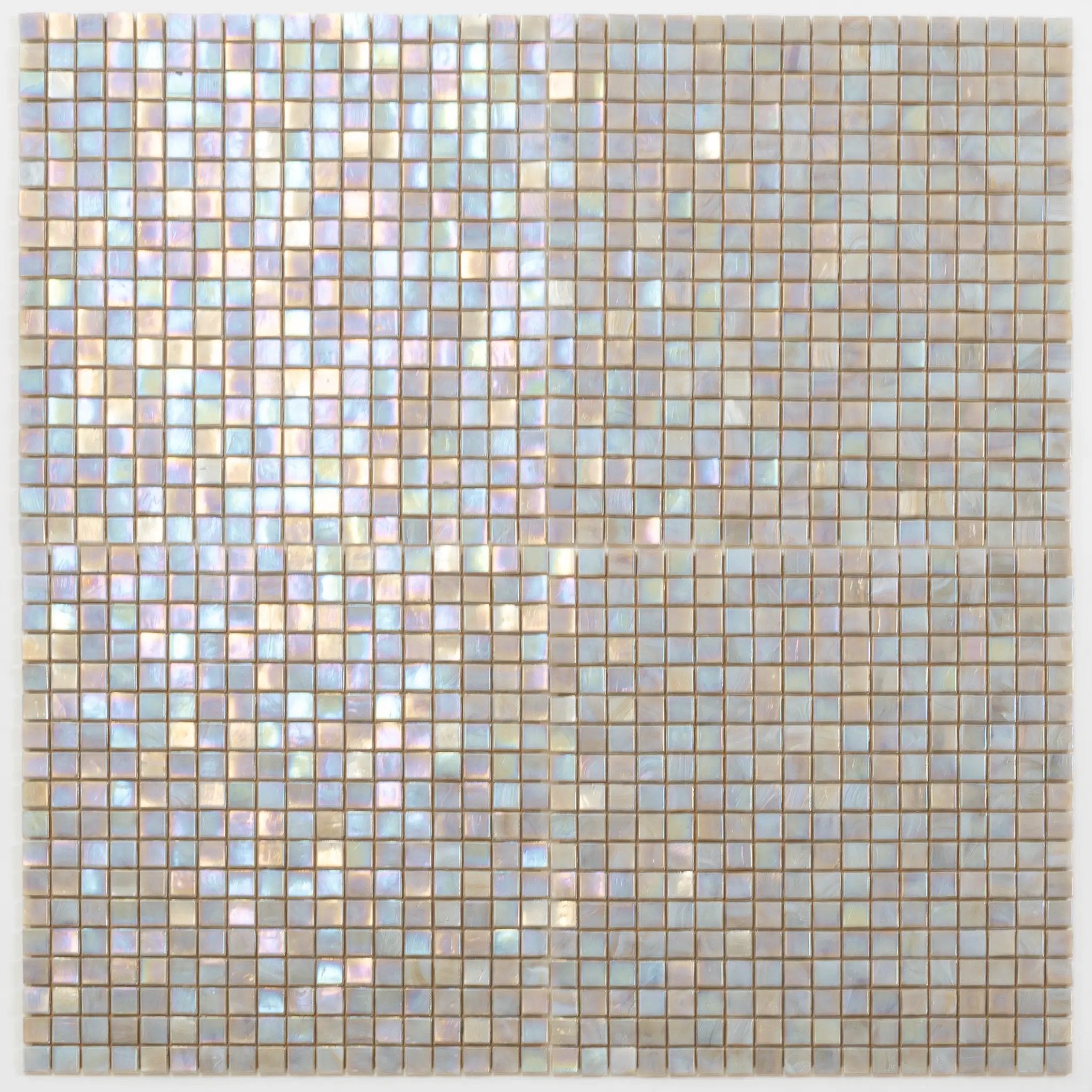 Hazelnut Beige 12x12 Glossy Uniform Square Glass Mosaic Tile (20 pack, 18.69 sq ft/case) by Apollo Tile