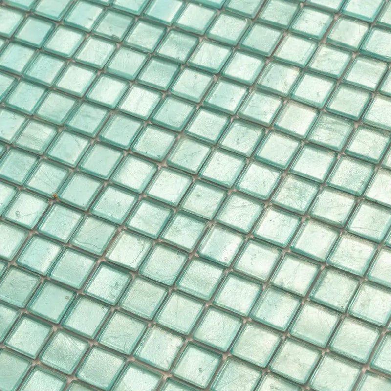 Pine Green 12x12 Glossy Uniform Square Glass Mosaic Tile (20 pack, 18.69 sq ft/case) by Apollo Tile