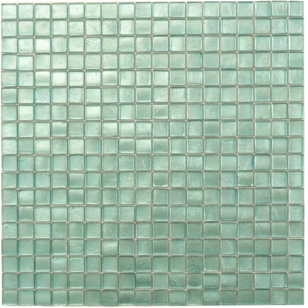 Pine Green 12x12 Glossy Uniform Square Glass Mosaic Tile (20 pack, 18.69 sq ft/case) by Apollo Tile