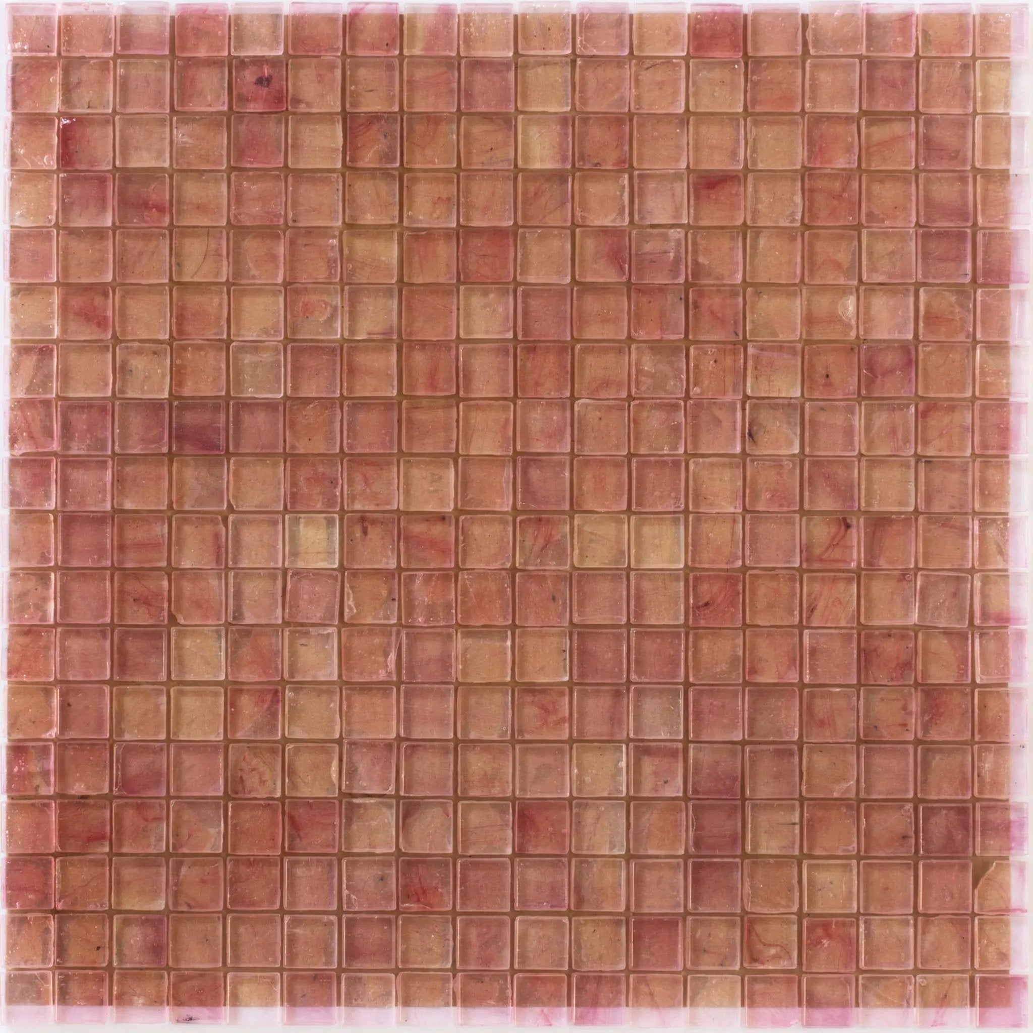Foxy Pink 12x12 Glossy Uniform Square Glass Mosaic Tile (20 pack, 18.69 sq ft/case) by Apollo Tile