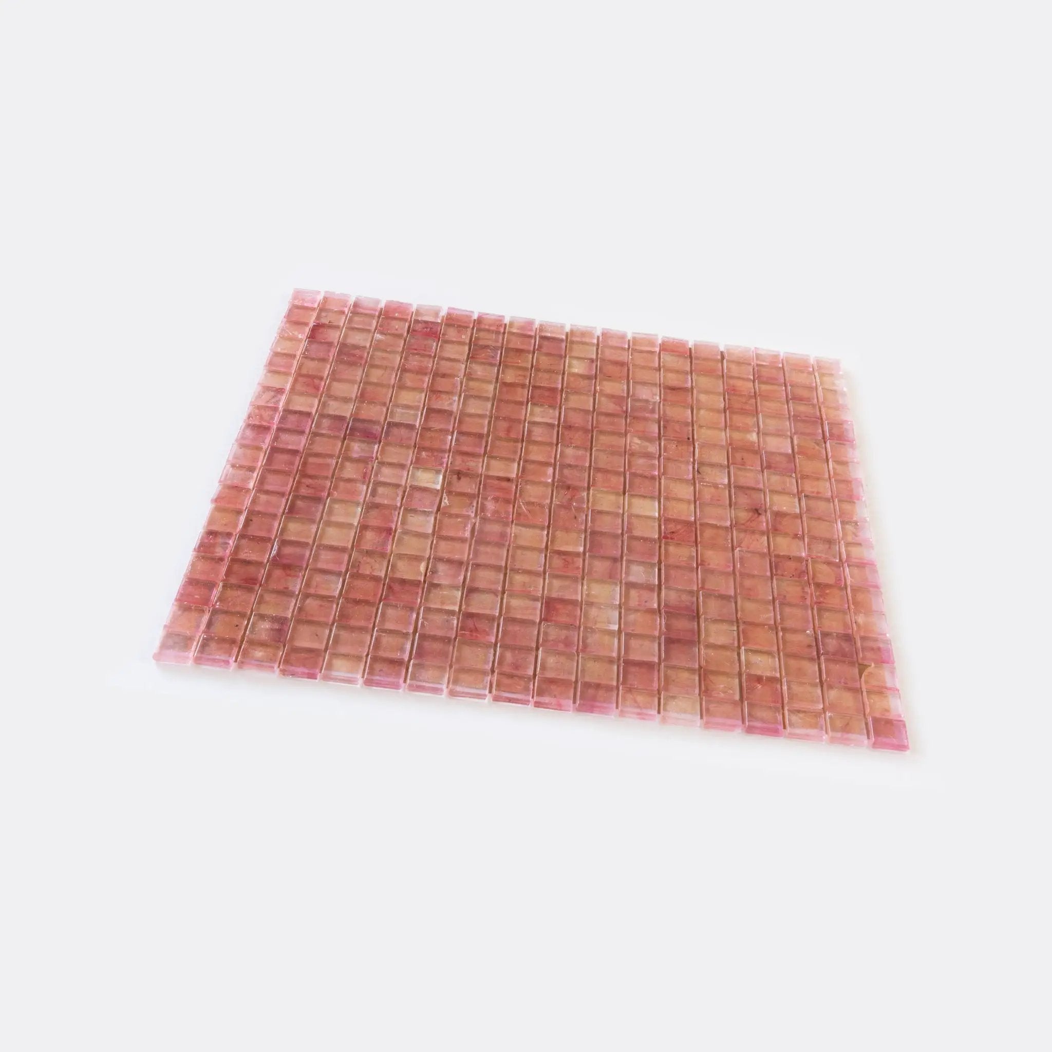 Foxy Pink 12x12 Glossy Uniform Square Glass Mosaic Tile (20 pack, 18.69 sq ft/case) by Apollo Tile