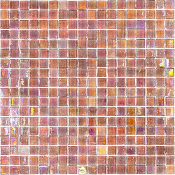 China Pink 12x12 Glossy Uniform Square Glass Mosaic Tile (20 pack, 18.69 sq ft/case)