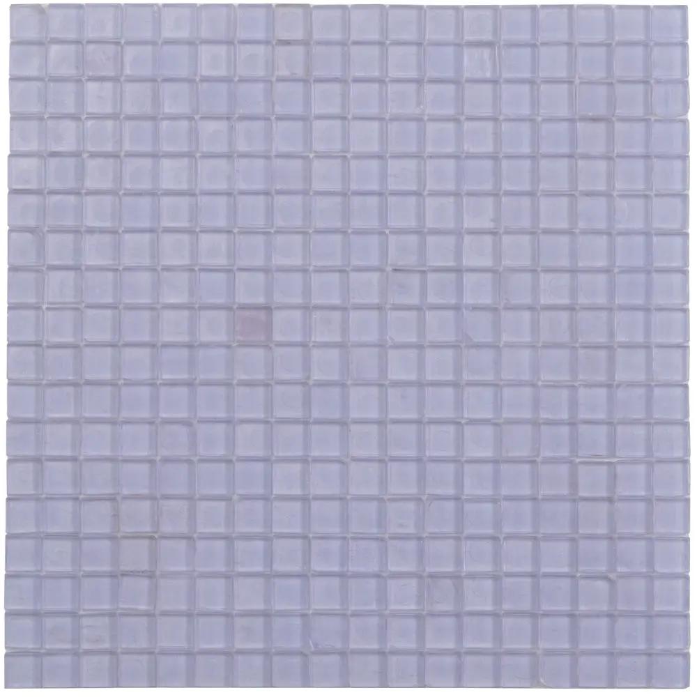 Floral Purple 12x12 Glossy Uniform Square Glass Mosaic Tile (20 pack, 18.69 sq ft/case) by Apollo Tile