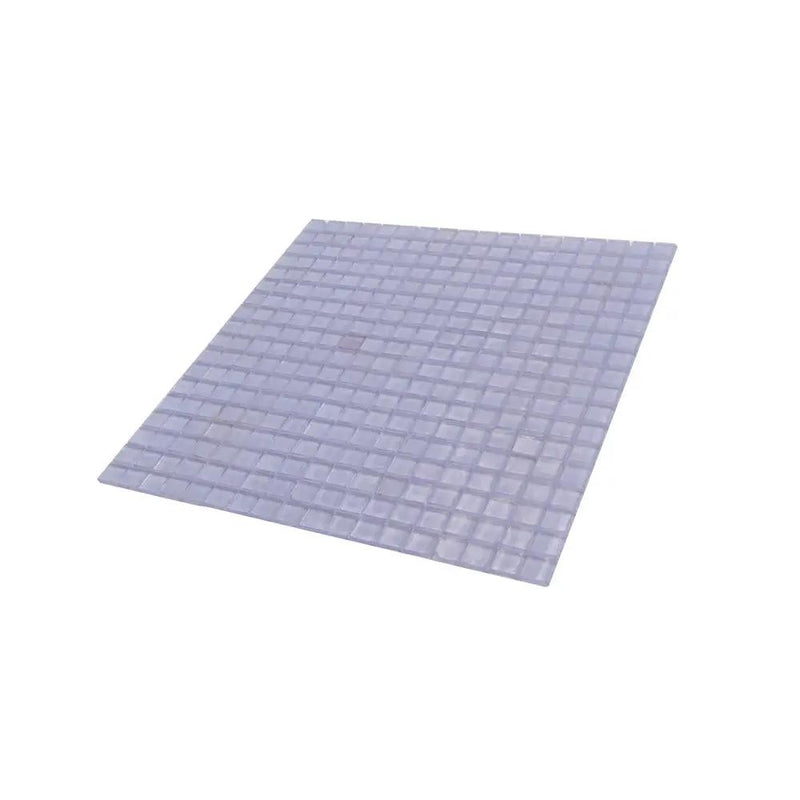 Floral Purple 12x12 Glossy Uniform Square Glass Mosaic Tile (20 pack, 18.69 sq ft/case) by Apollo Tile