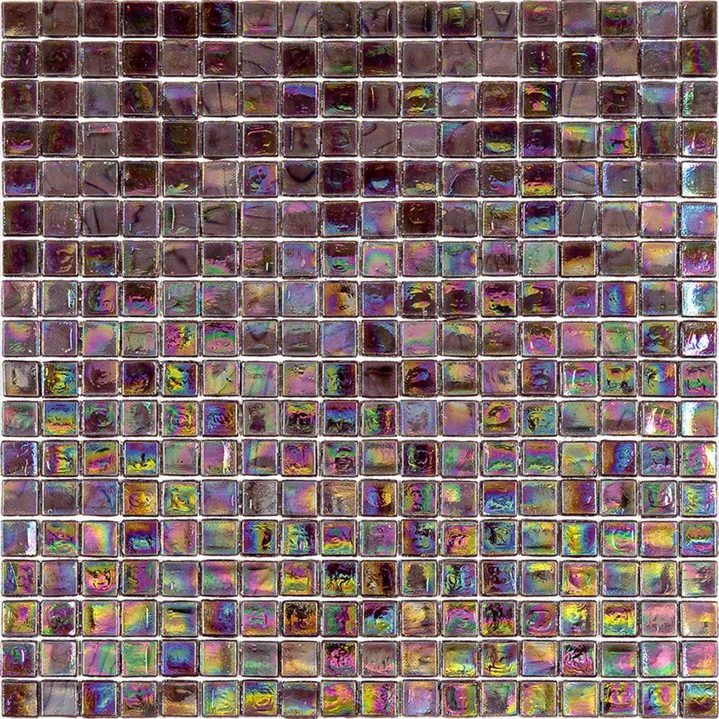 Wine Red 12x12 Glossy Uniform Square Glass Mosaic Tile (20 pack, 18.69 sq ft/case) by Apollo Tile