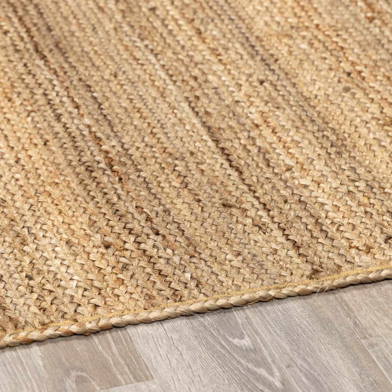 Shippagan Tan Jute Braided Rug by Boutique Rugs