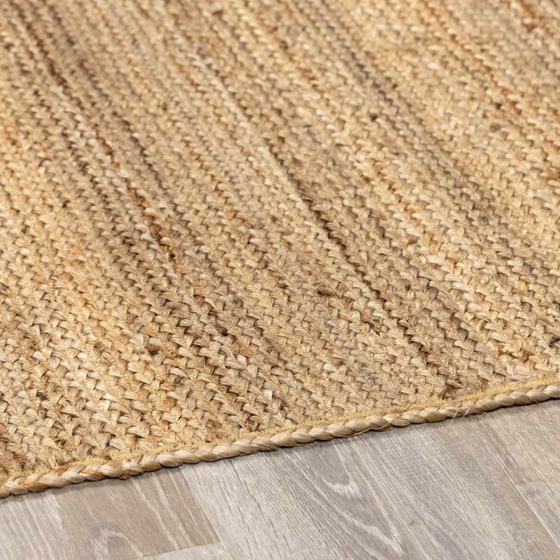 Shippagan Tan Jute Braided Rug by Boutique Rugs