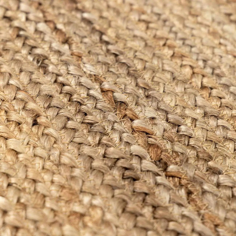 Shippagan Tan Jute Braided Rug by Boutique Rugs