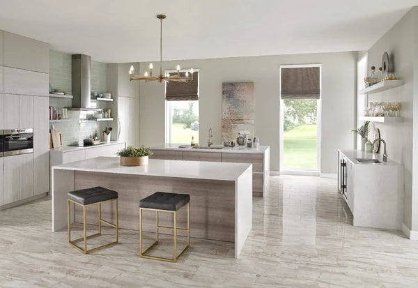 Bernini Bianco Matte Bullnose Travertine Look Porcelain Moldings 3x18, photo 3 of 4
