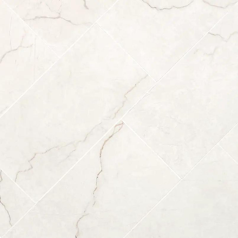 Brighton Gold Polished Porcelain Tiles 24x24 angled view