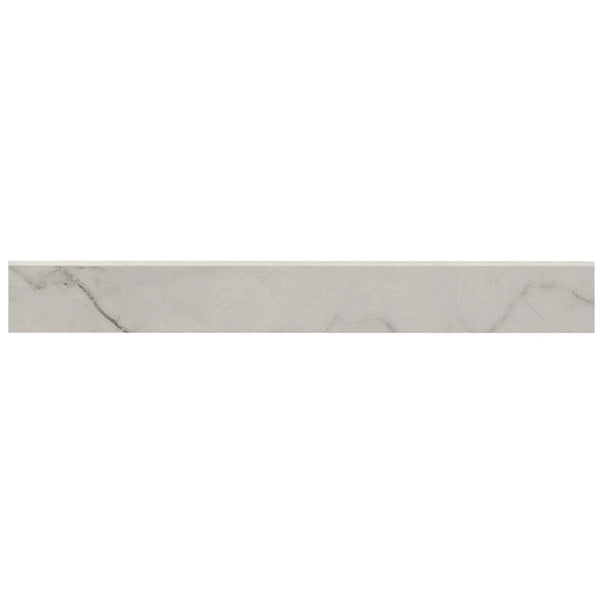 Brighton Grey Matte Bullnose Porcelain Moldings 3x24