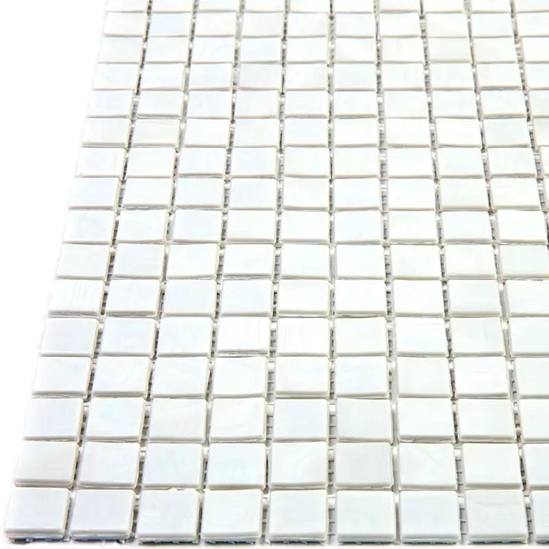 Dolphine Gray 12x12 Glossy Uniform Square Glass Mosaic Tile (20 pack, 18.69 sq ft/case) by Apollo Tile