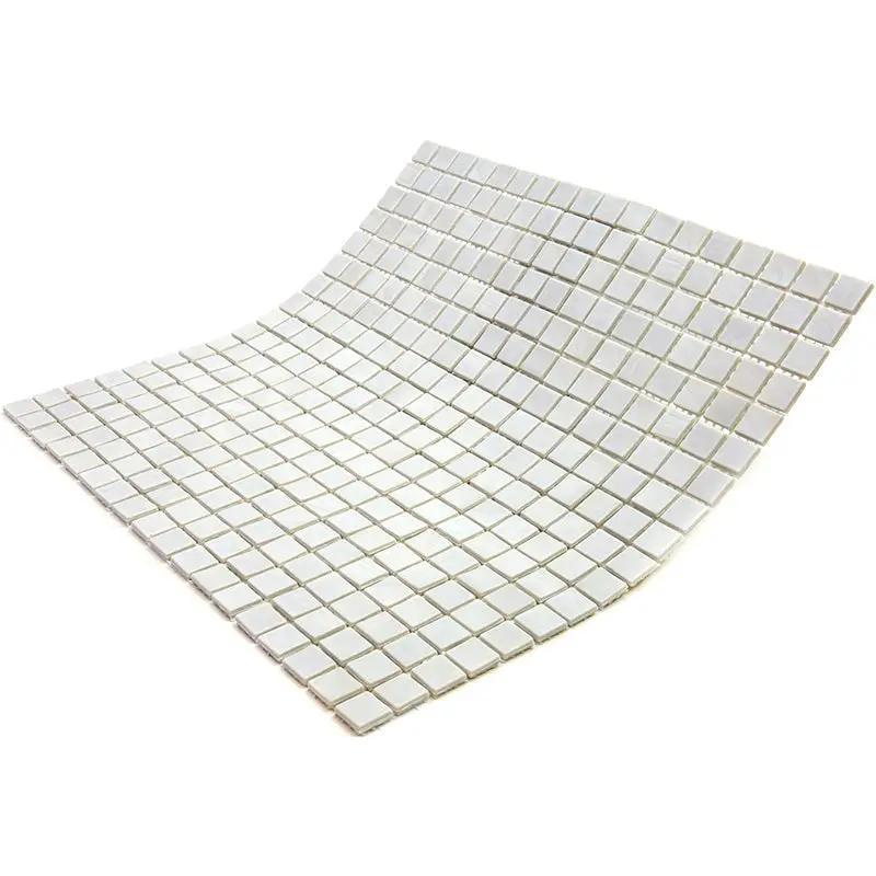 Dolphine Gray 12x12 Glossy Uniform Square Glass Mosaic Tile (20 pack, 18.69 sq ft/case) by Apollo Tile