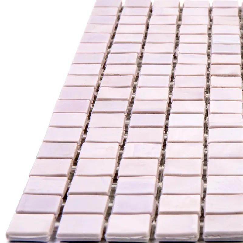 Lavander 12x12 Glossy Uniform Square Glass Mosaic Tile (20 pack, 18.69 sq ft/case) by Apollo Tile