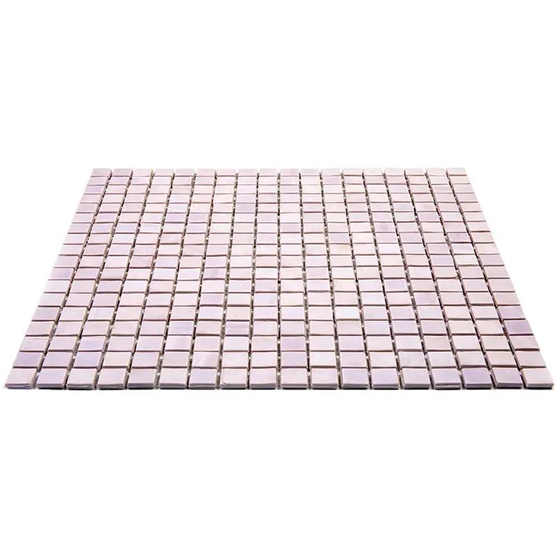 Lavander 12x12 Glossy Uniform Square Glass Mosaic Tile (20 pack, 18.69 sq ft/case) by Apollo Tile