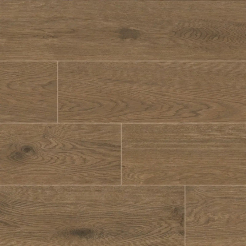 Cabana Honey 9x47 Matte Wood Look Porcelain Tiles close up