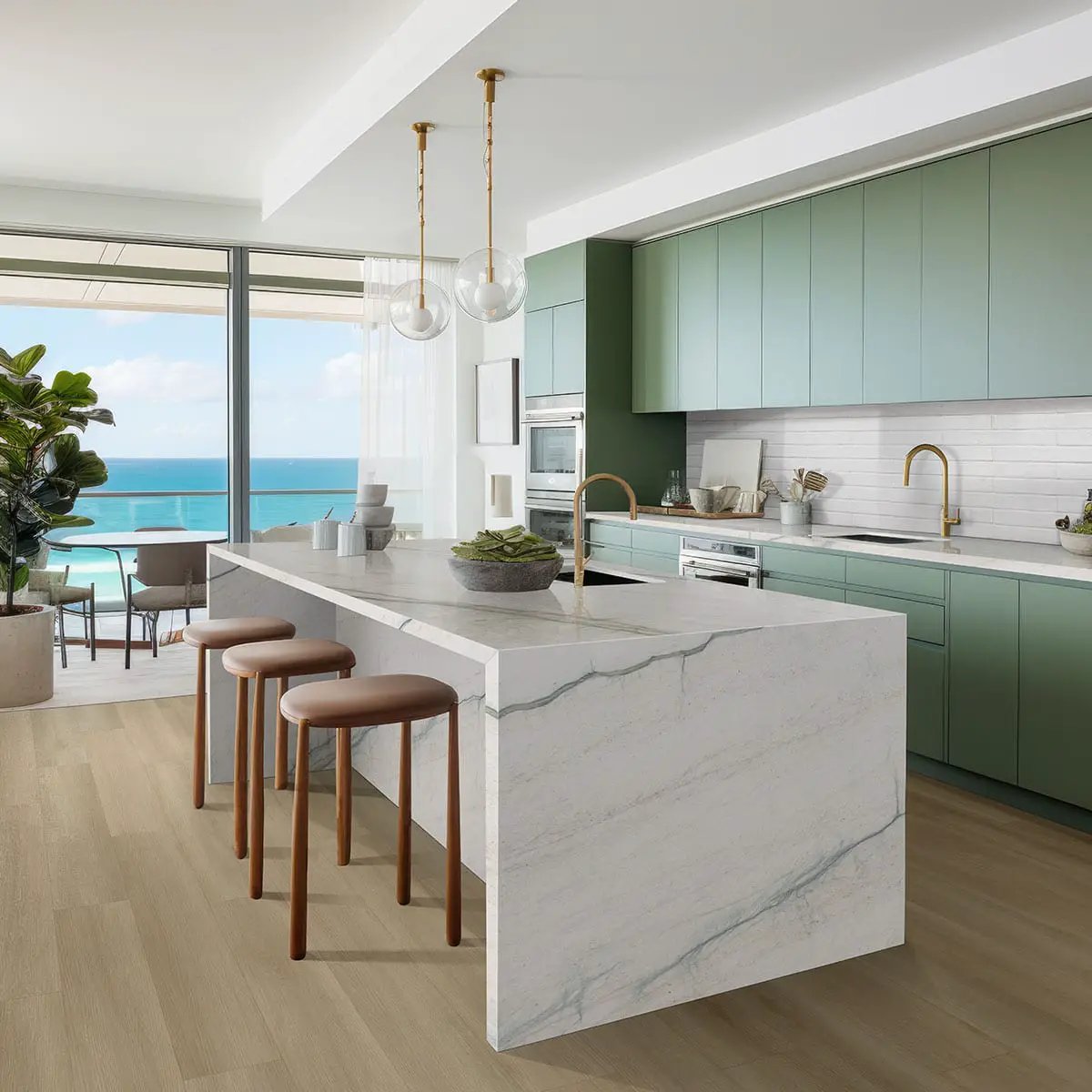 Brickstone White Brick 2x18 Matte Porcelain Mosaics by MSI Surfaces