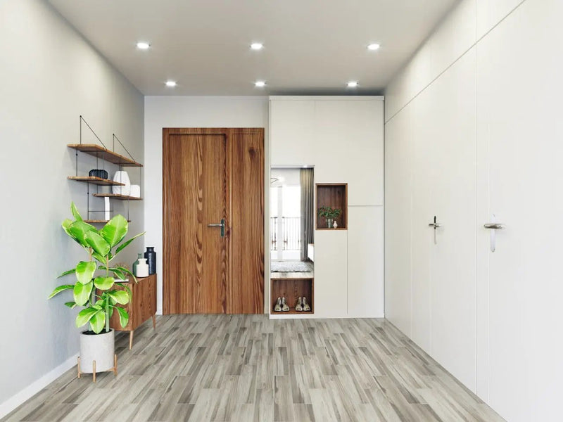 Carolina Timber Ii White Matte Porcelain Tiles 6x36 by MSI Surfaces