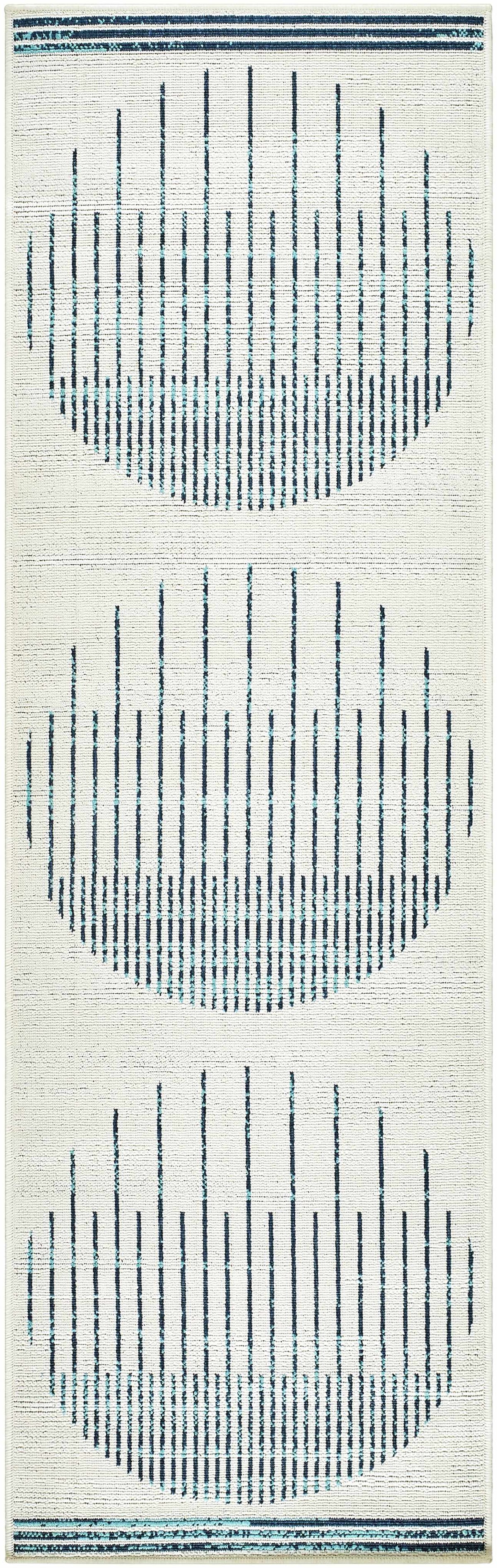 Nabil Slate Blue Outdoor Area Rug - Clearance, photo 11 of 13