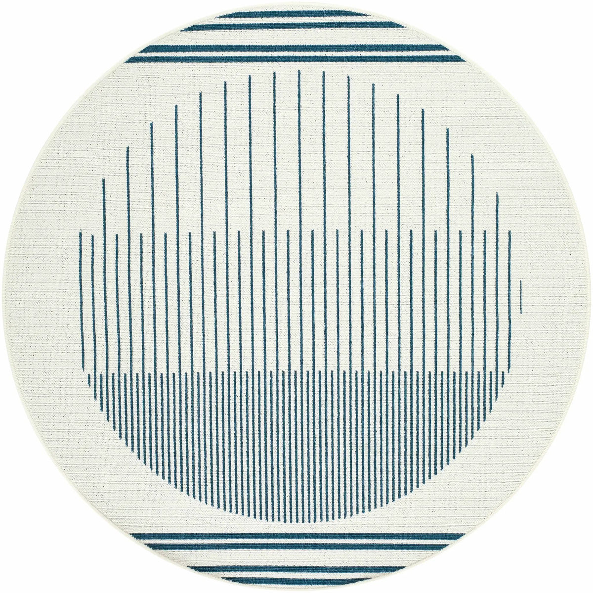 Nabil Midnight Blue Outdoor Area Rug - Clearance, photo 3 of 13