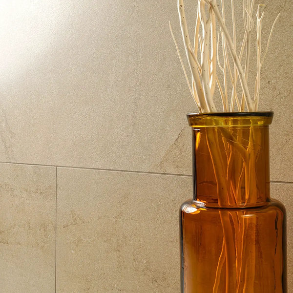 Chateau Luna Sable Lappato Limestone Look Porcelain Mosaics 2x2