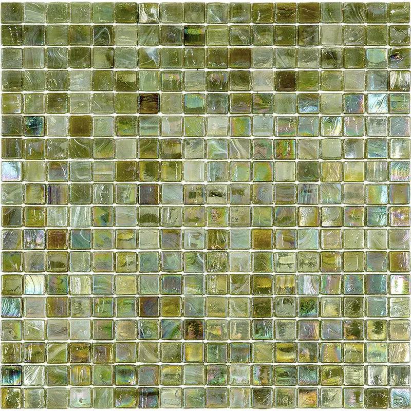 Tortilla Brown 12x12 Glossy Uniform Square Glass Mosaic Tile (20 pack, 18.69 sq ft/case) by Apollo Tile