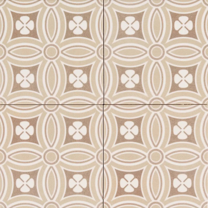Kenzzi Dekora 5.2x5.2 Glossy Ceramic Mosaics by MSI Surfaces