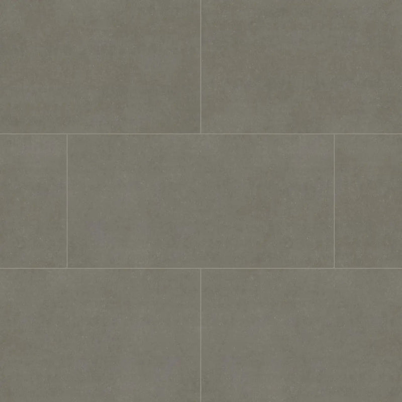 Dimensions Gris Matte Porcelain Tiles 12x24 by MSI Surfaces