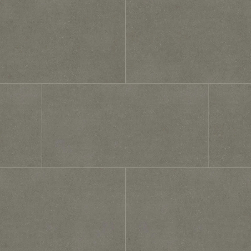 Dimensions Gris Matte Porcelain Tiles 12x24 by MSI Surfaces
