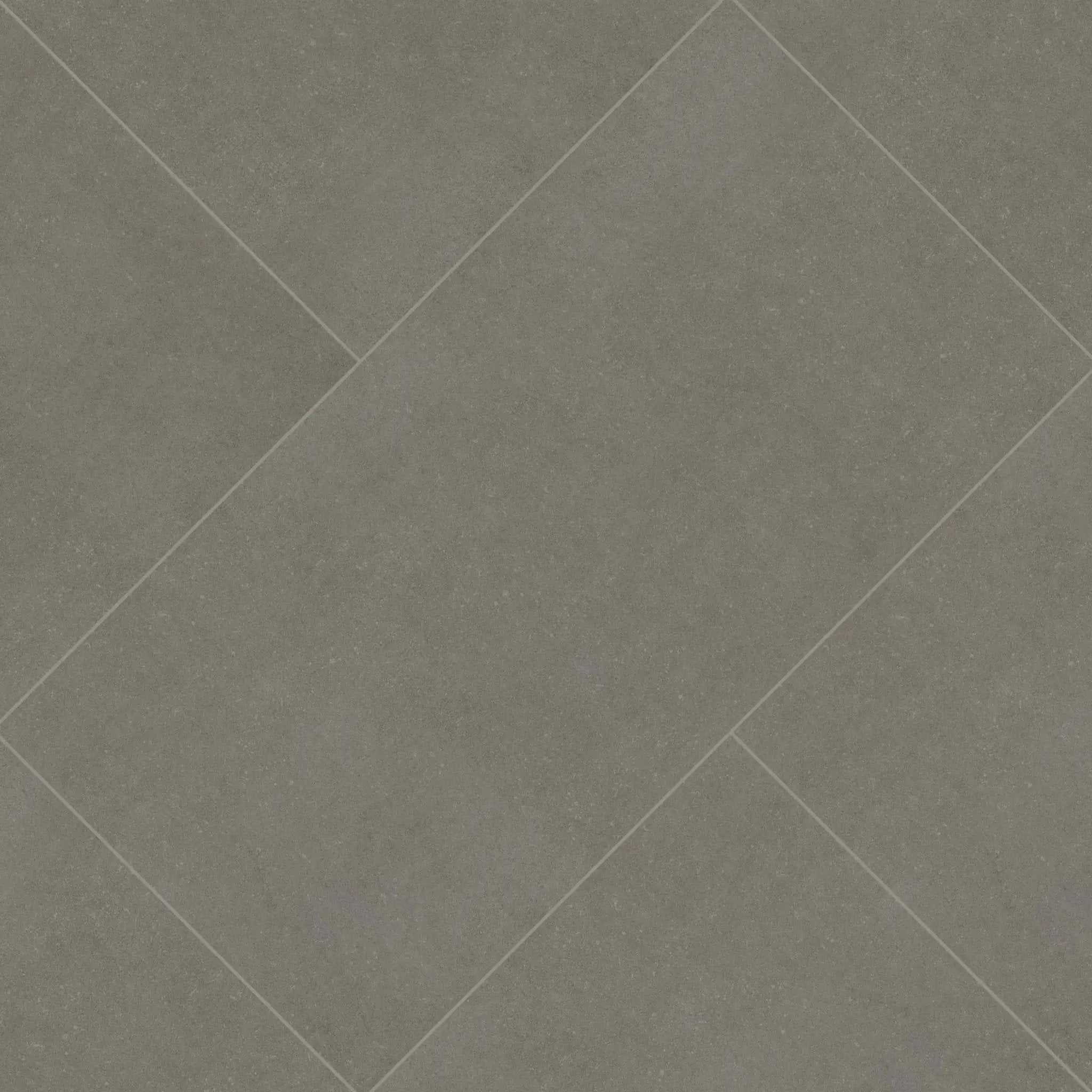 Dimensions Gris Matte Porcelain Tiles 24x24 angled view