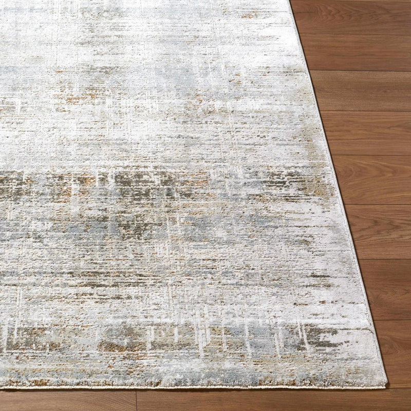 Neron Blue Gray Thick Luxe Abstract Rug by Boutique Rugs