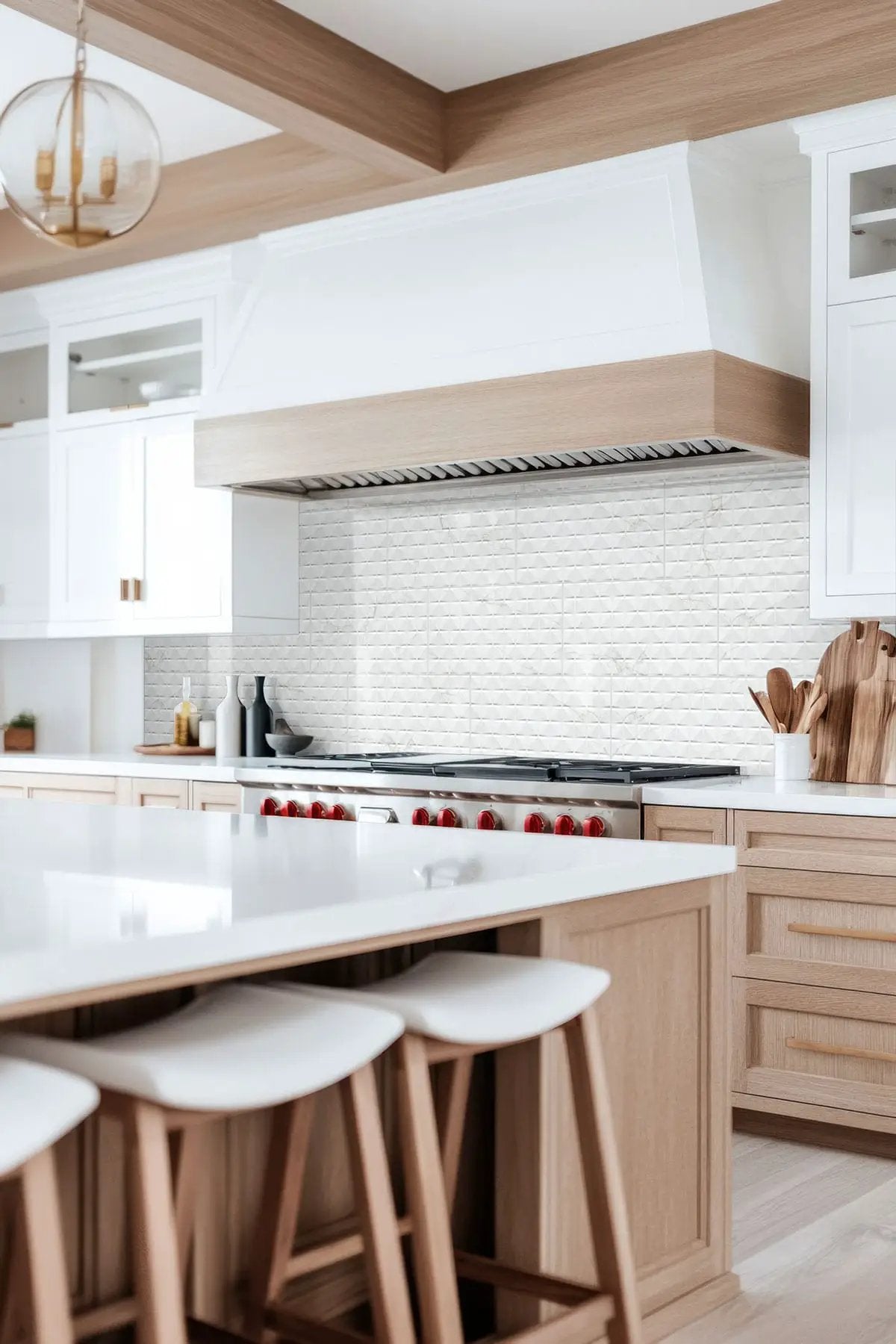 Dymo Calacatta White 12x24 Glossy Ceramic Tiles 2 in a finished room