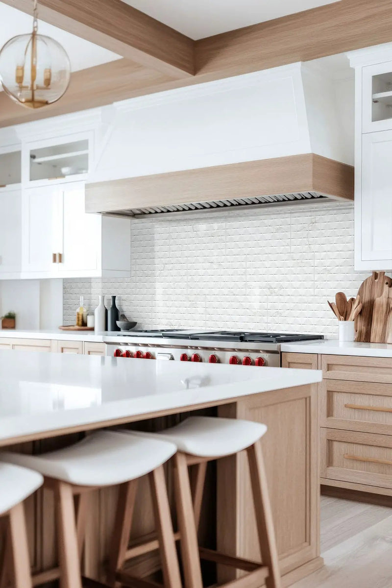 Dymo Calacatta White 12x24 Glossy Ceramic Tiles 4 by MSI Surfaces