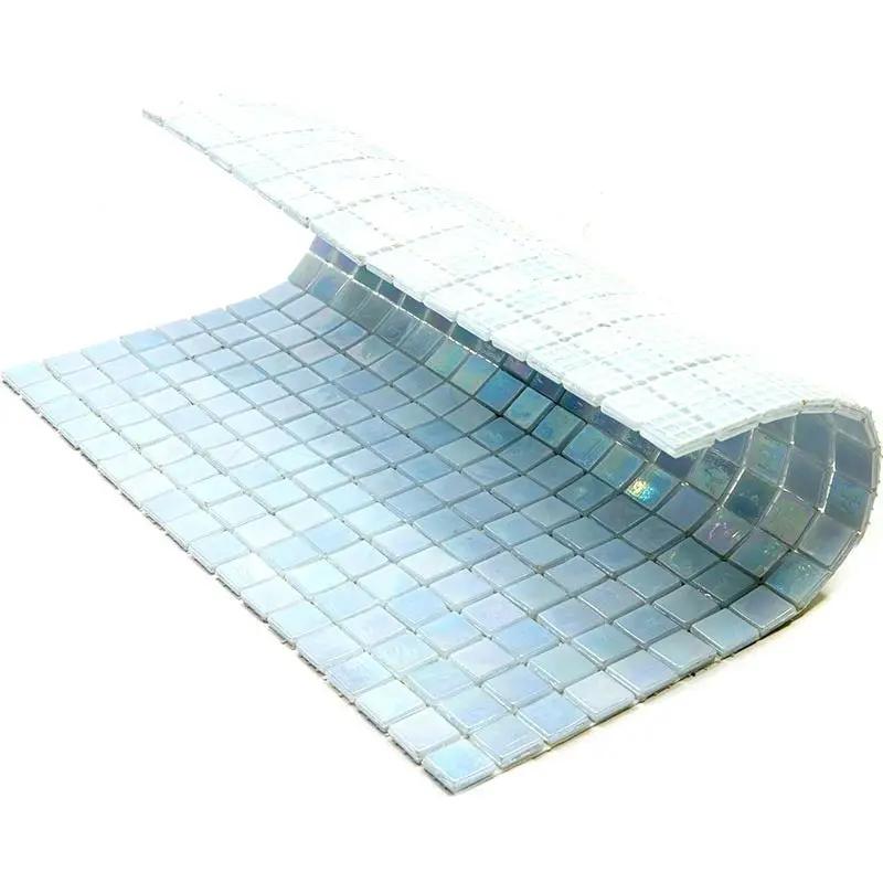Honeydew Green 12x12 Glossy Uniform Square Glass Mosaic Tile (20 pack, 18.69 sq ft/case) by Apollo Tile