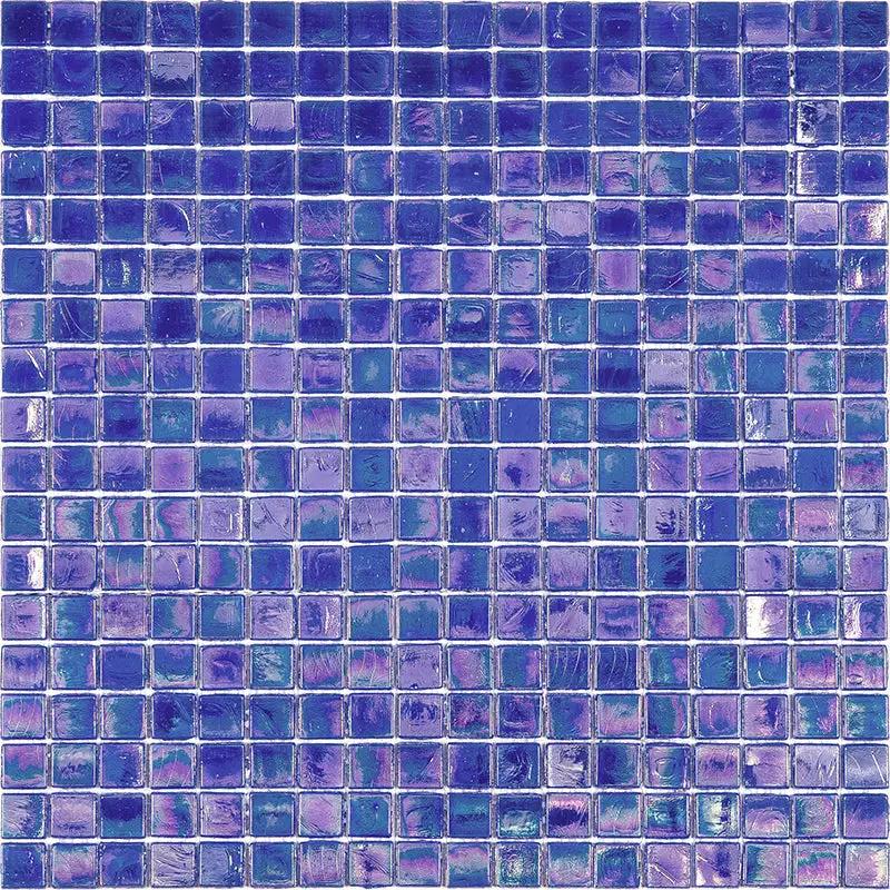 Egyptian Blue 12x12 Glossy Uniform Square Glass Mosaic Tile (20 pack, 18.69 sq ft/case) by Apollo Tile