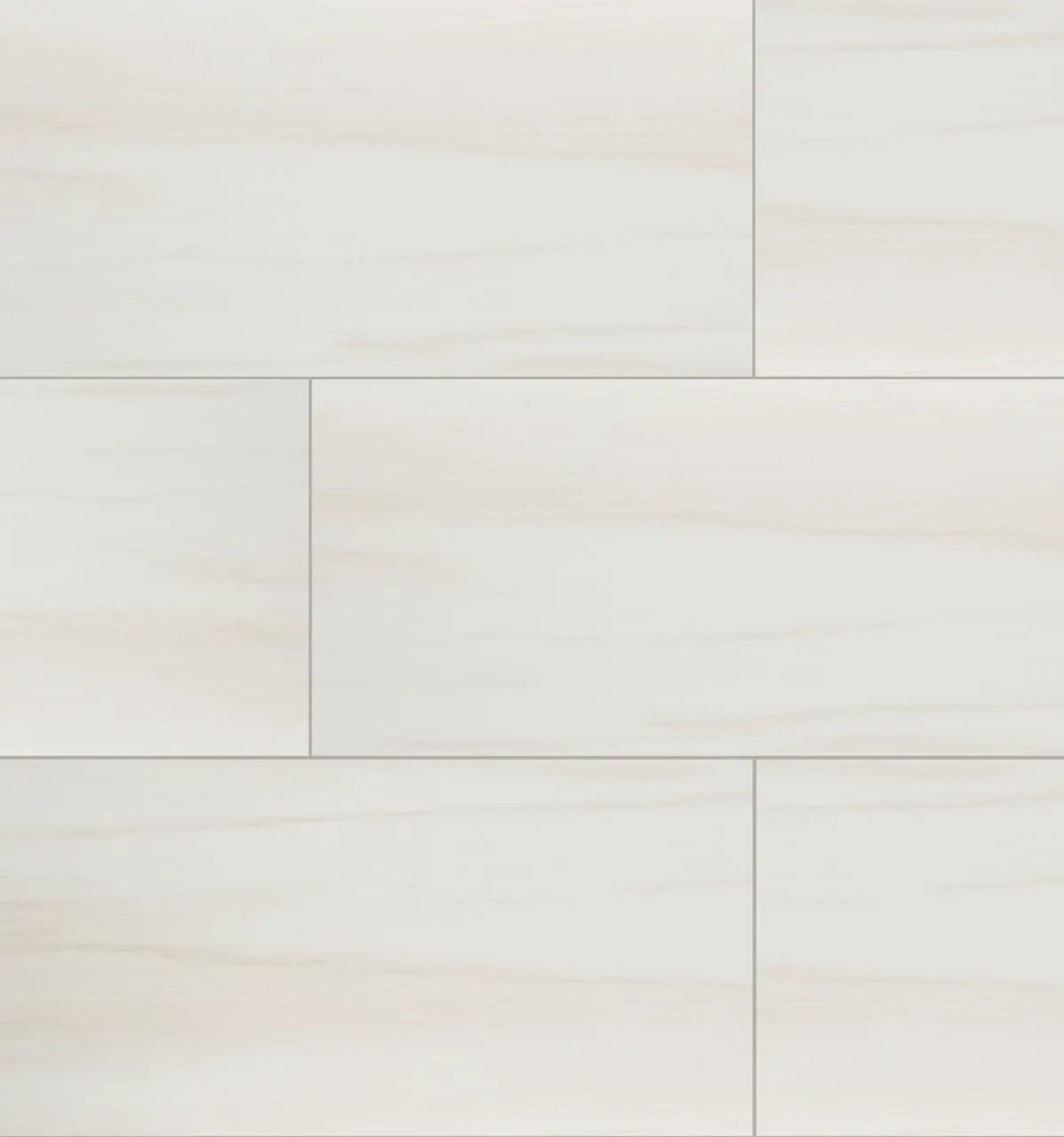 Eden Dolomite Matte Marble Look Porcelain Tiles 12x24 close up