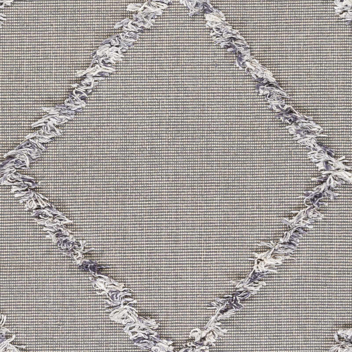 Needville Gray High-Low Rug - Clearance, sample swatch