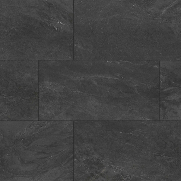 Elbe Obsidian Lappato Porcelain Tiles 24x48