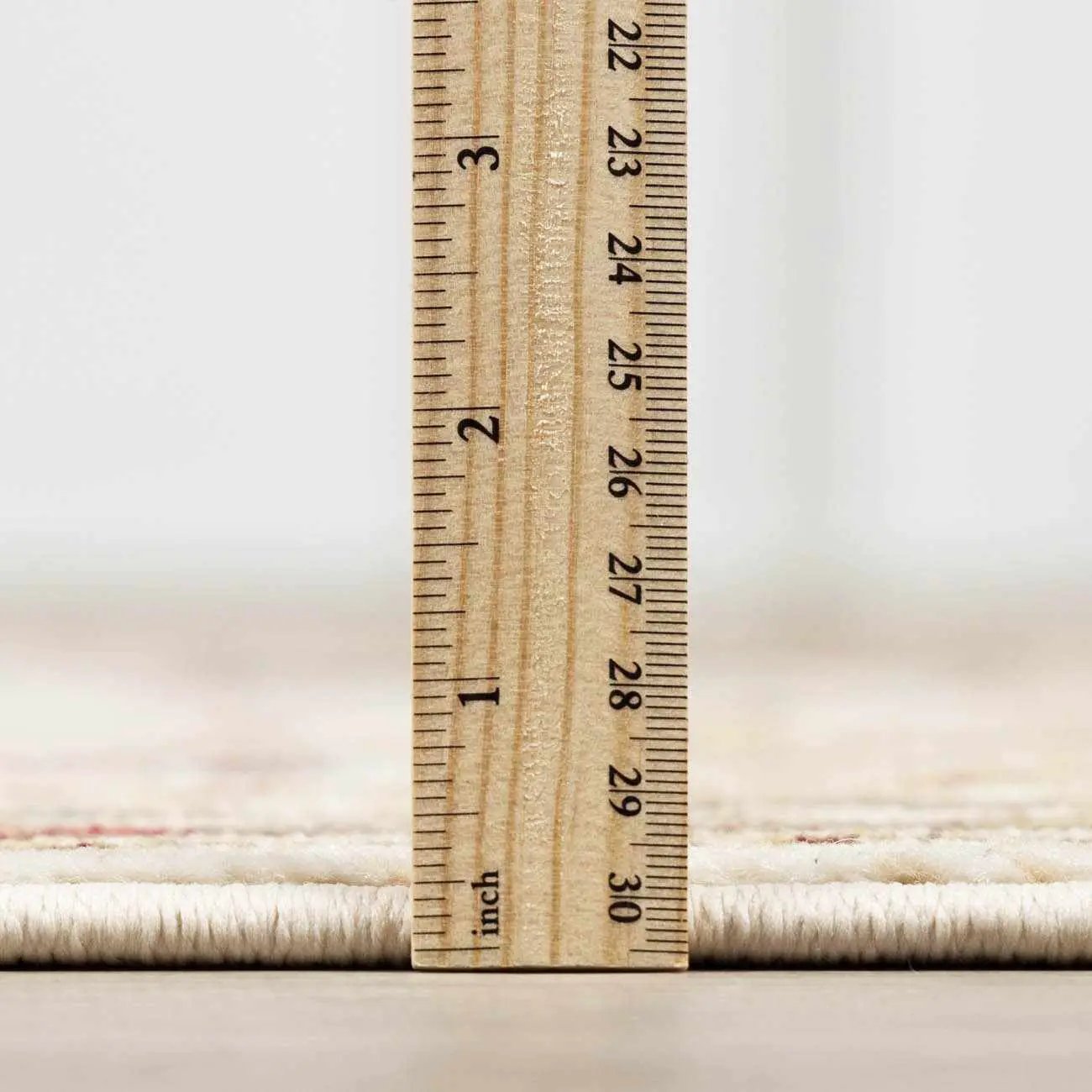 Neola White/Brown Oushak Rug by Boutique Rugs