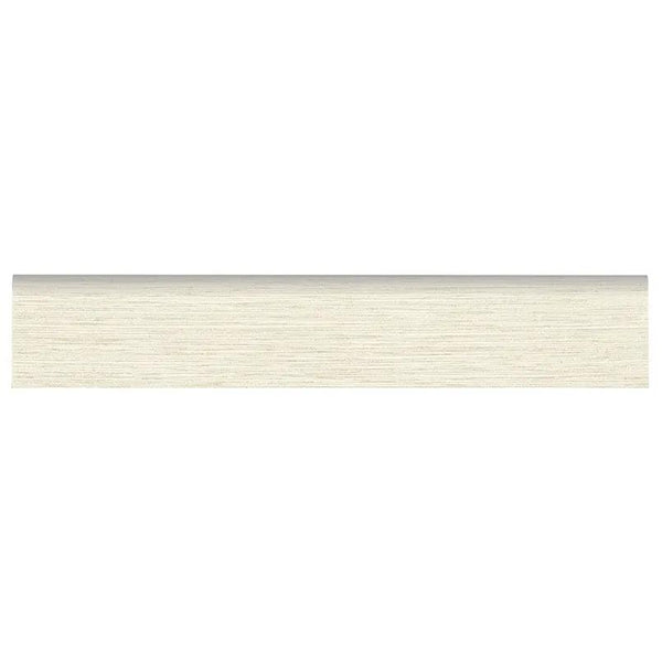 Focus Glacier Matte Bullnose Fabric Look Porcelain Moldings 3x18