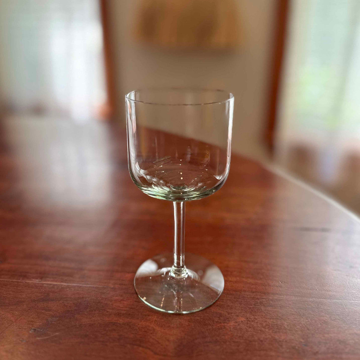 Retro Wine Glass, installed in a room