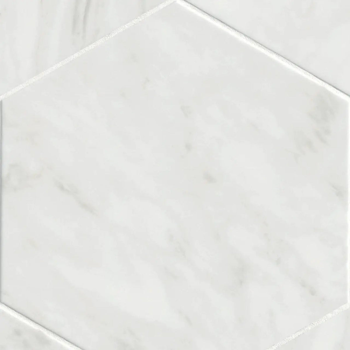 Geoglam Calacatta Matte Porcelain Tiles 11x13 by MSI Surfaces