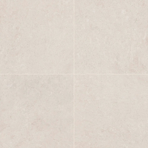 Girona Perla Lappato Limestone Look Porcelain Tiles 48x48