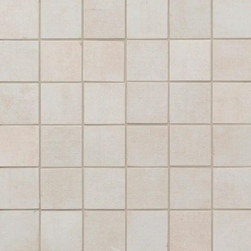 Gridscale Ice Matte Ceramic Mosaics 2x2 by MSI Surfaces