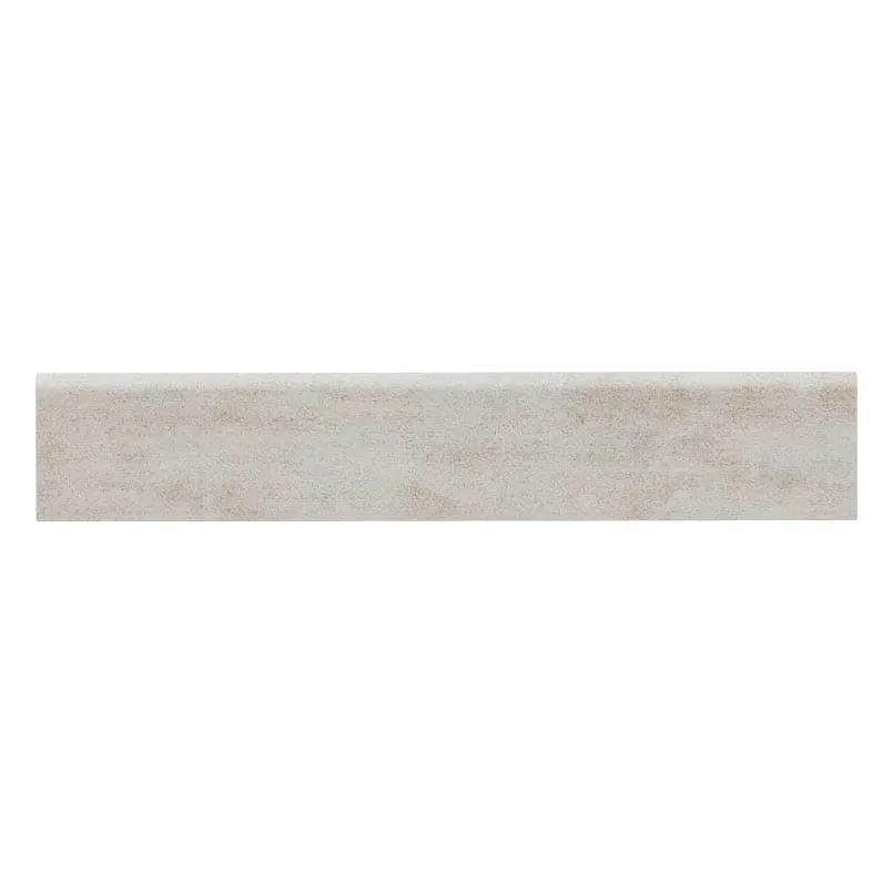 Gridscale Ice Matte Bullnose Ceramic Moldings 3x18 by MSI Surfaces