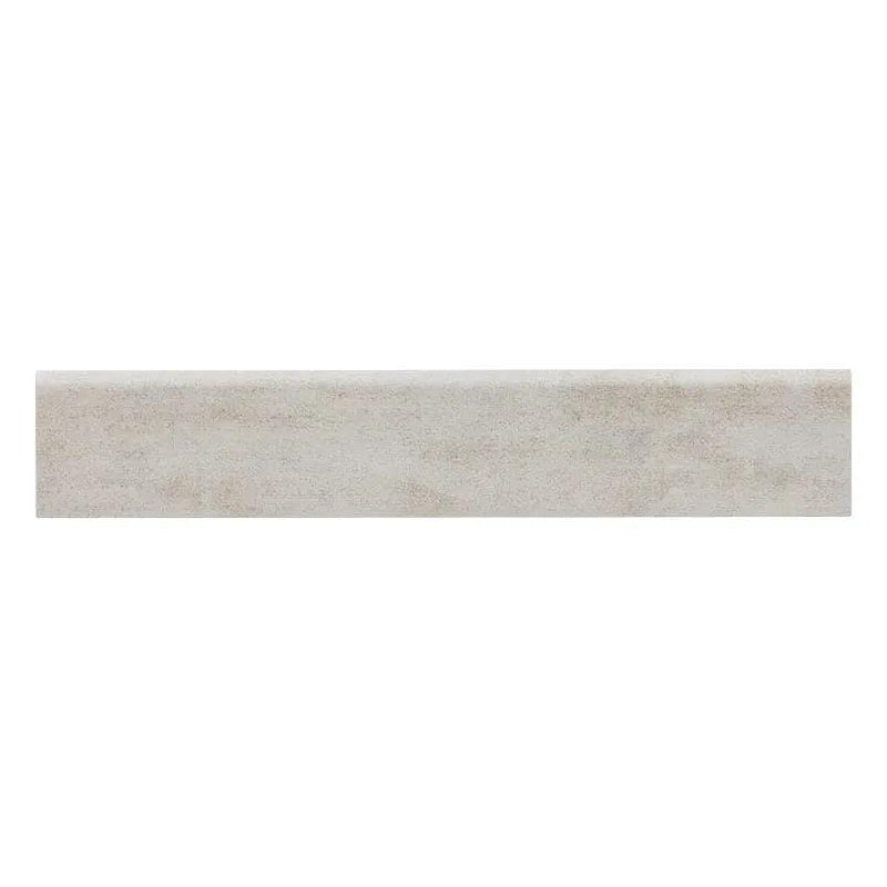 Gridscale Ice Matte Bullnose Ceramic Moldings 3x18 by MSI Surfaces